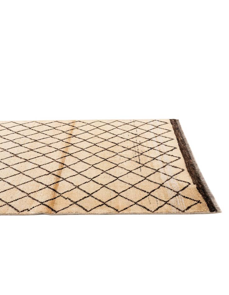 Detail image of  3' 9 x 5' 11  Hand Knotted Moroccan Rug