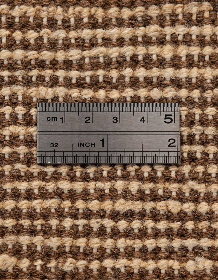 Detail image of  4' 10 x 5' 8  Hand Knotted Moroccan Wool Rug