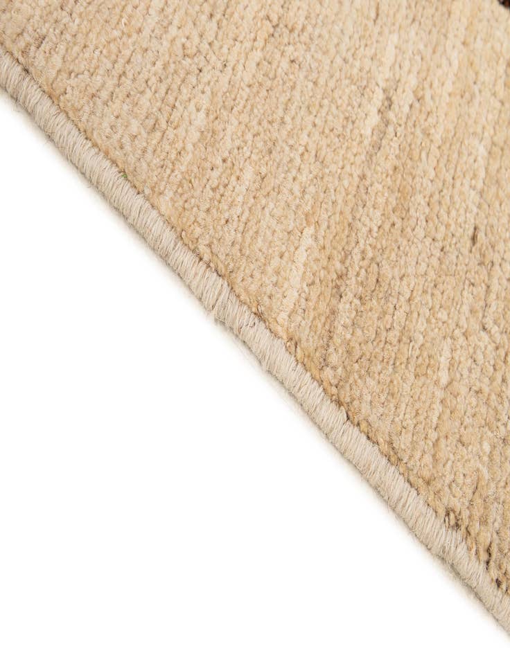 Detail image of  4' 11 x 6' 7  Hand Knotted Moroccan Wool Rug