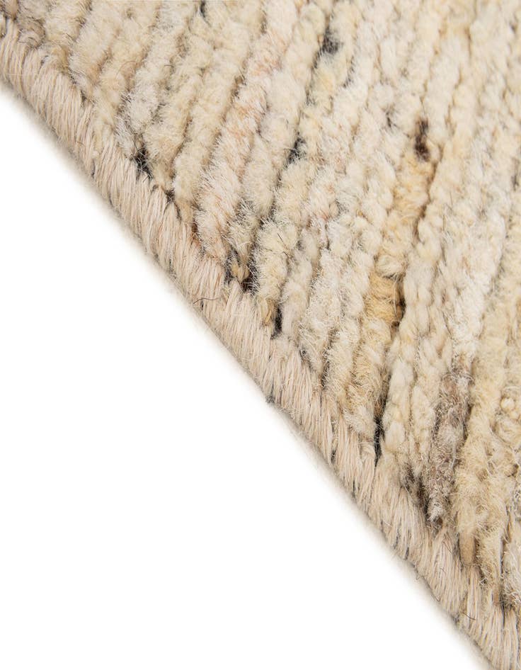 Detail image of  5' 1 x 6' 5  Hand Knotted Moroccan Wool Rug