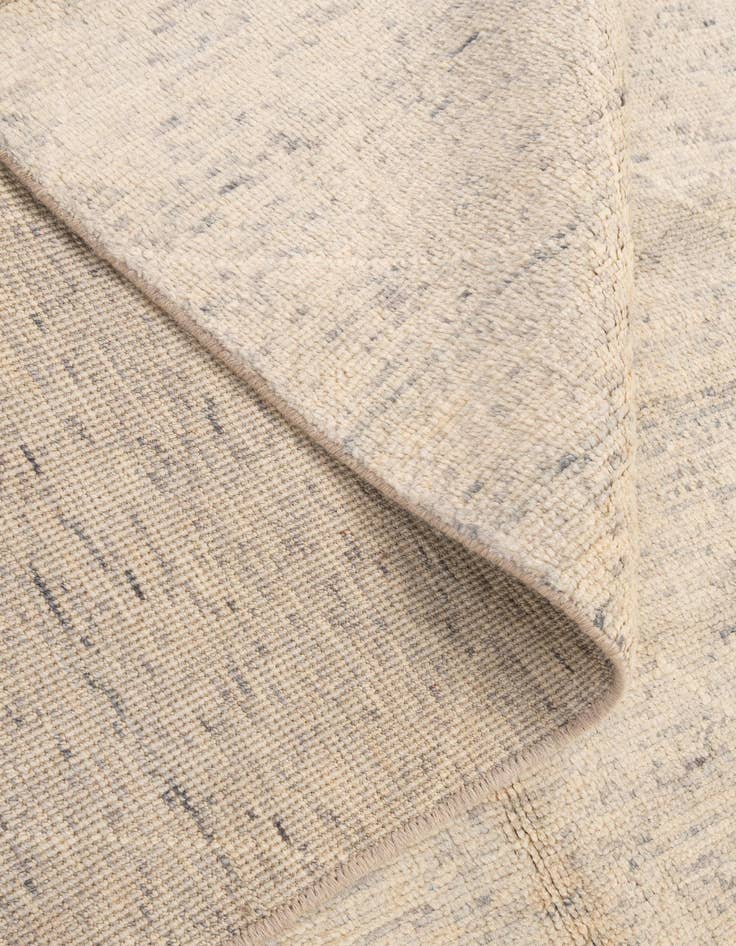 Detail image of  5' 1 x 8'  Hand Knotted Moroccan Wool Rug