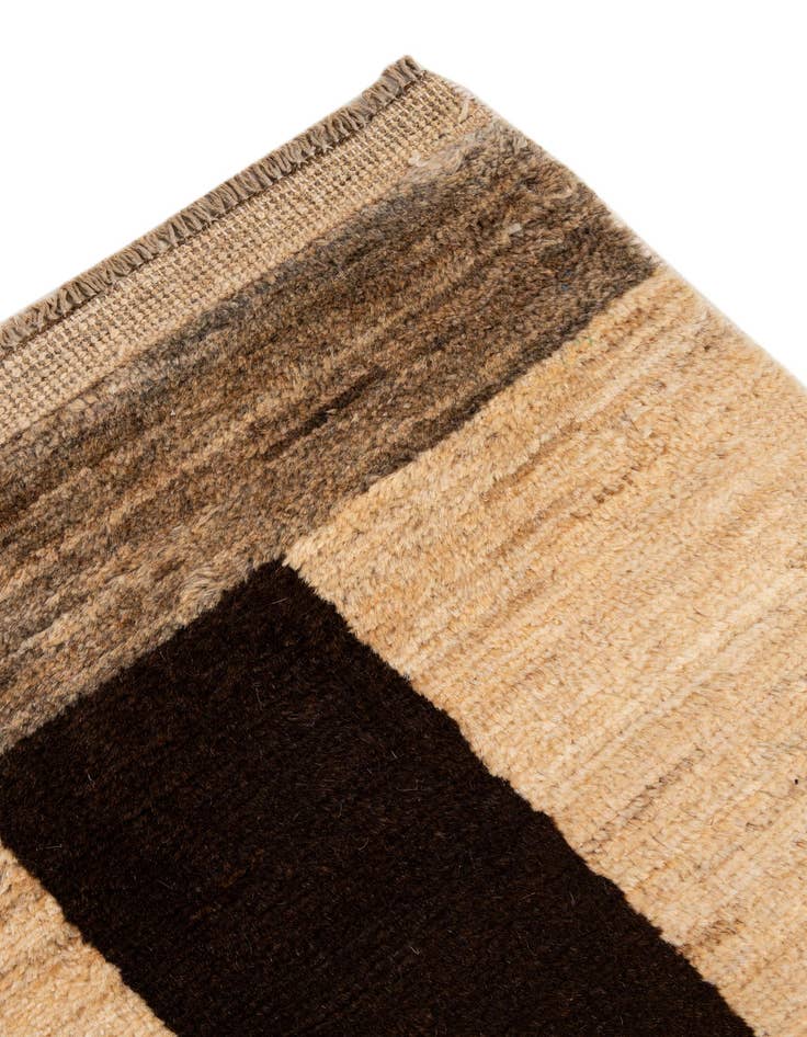 Detail image of  5' 5 x 7' 10  Hand Knotted Moroccan Wool Rug