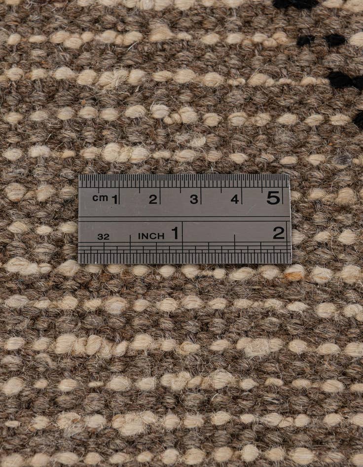 Detail image of  5' 8 x 7' 7  Hand Knotted Moroccan Wool Rug