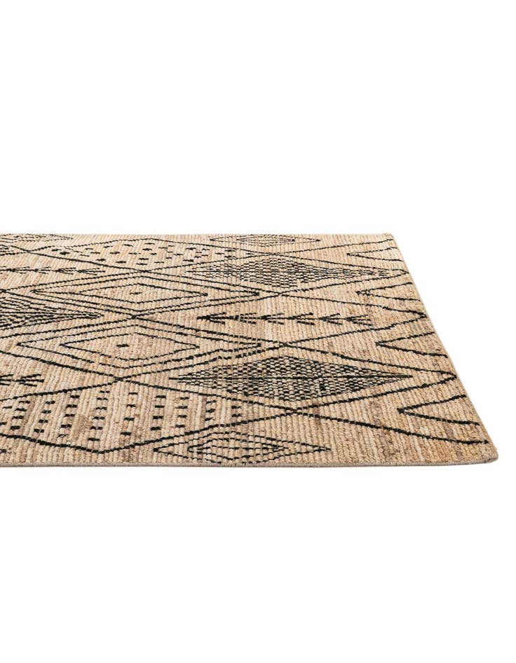 Detail image of  5' 9 x 7' 6  Hand Knotted Moroccan Wool Rug