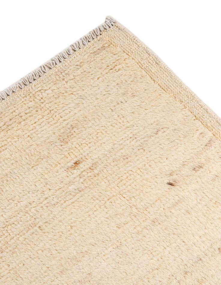 Detail image of  5' 10 x 7' 10  Hand Knotted Moroccan Wool Rug