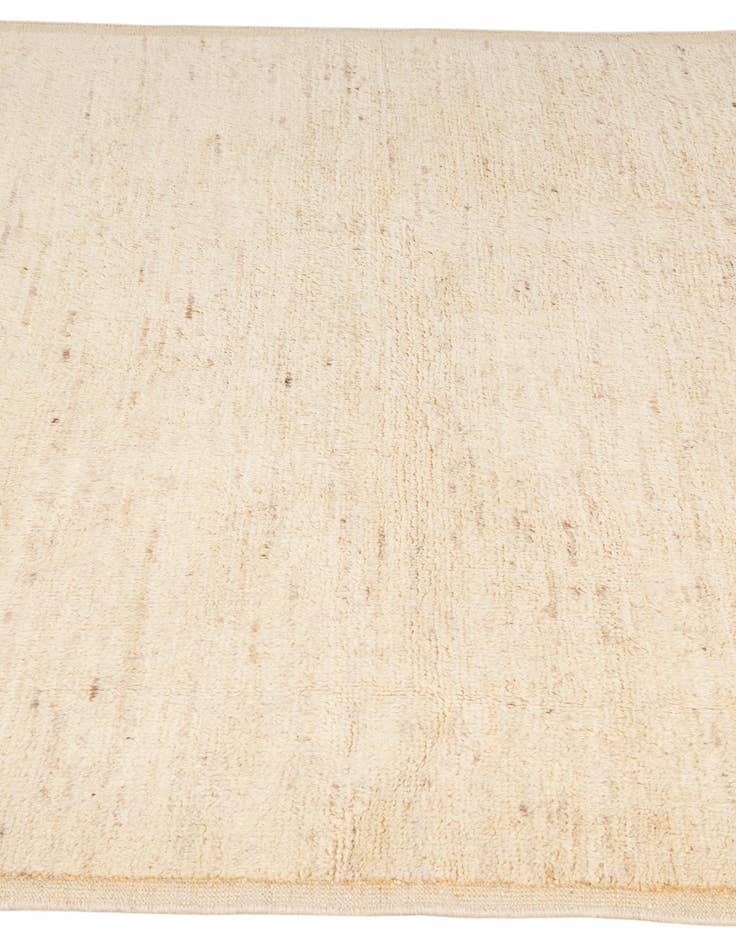 Detail image of  5' 10 x 7' 10  Hand Knotted Moroccan Wool Rug