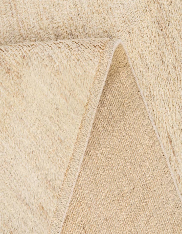 Detail image of  5' 10 x 7' 10  Hand Knotted Moroccan Wool Rug