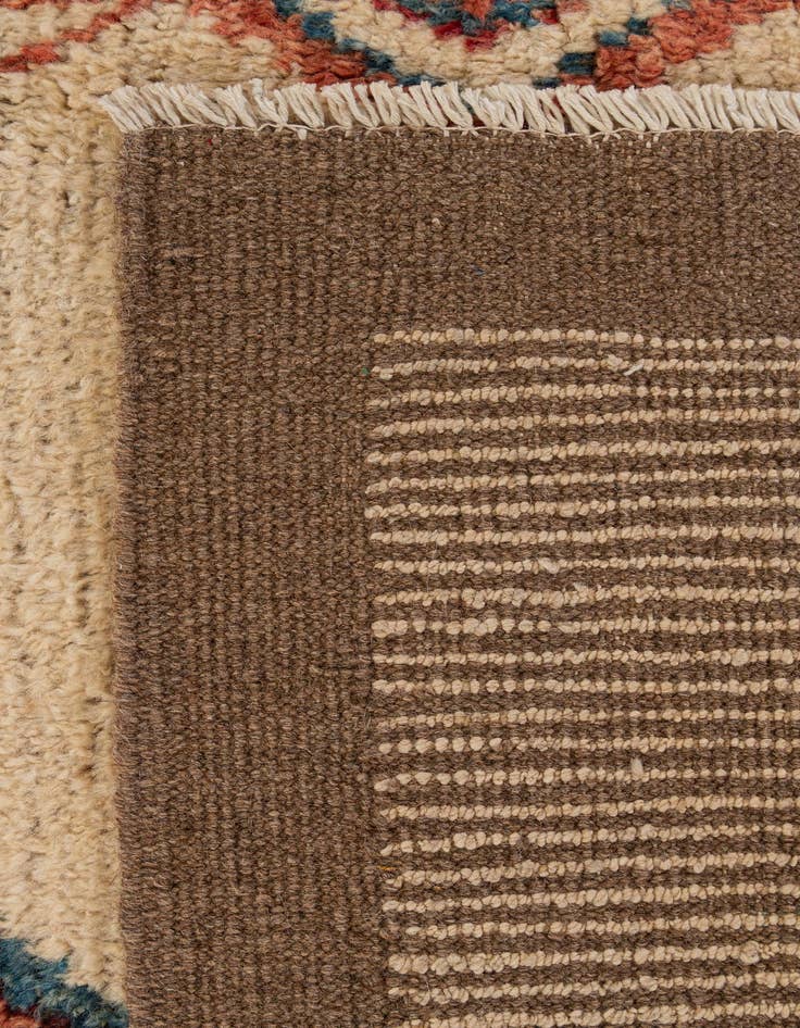 Detail image of  5' 9 x 8'  Hand Knotted Moroccan Wool Rug