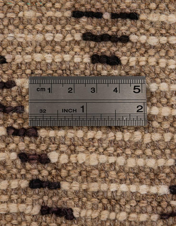 Detail image of  5' 10 x 7' 8  Hand Knotted Moroccan Wool Rug