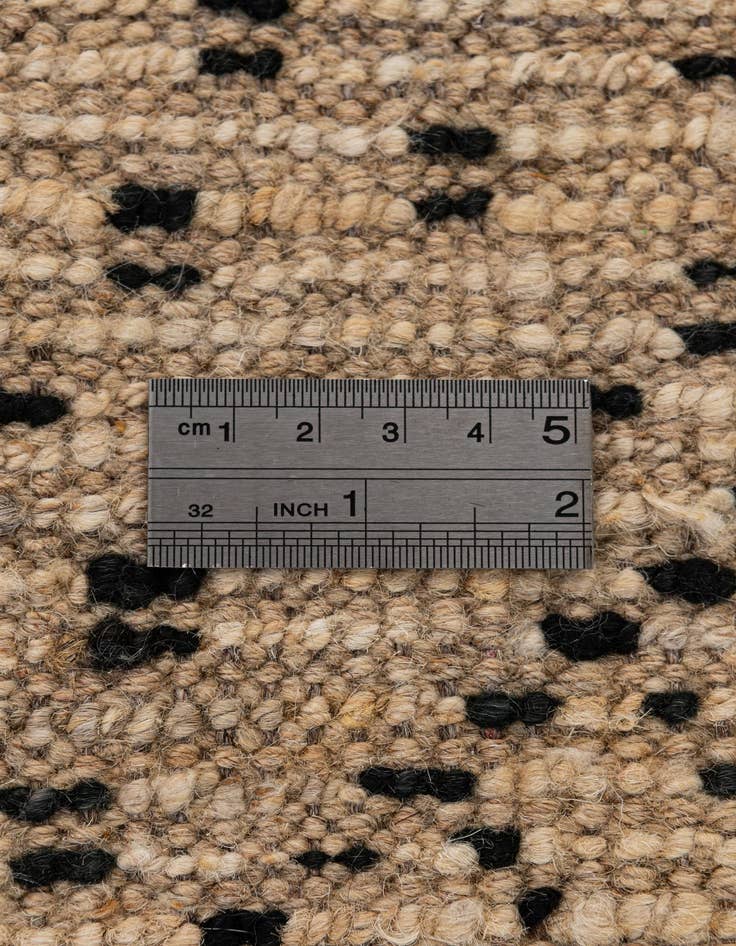 Detail image of  5' 9 x 7' 5  Hand Knotted Moroccan Wool Rug