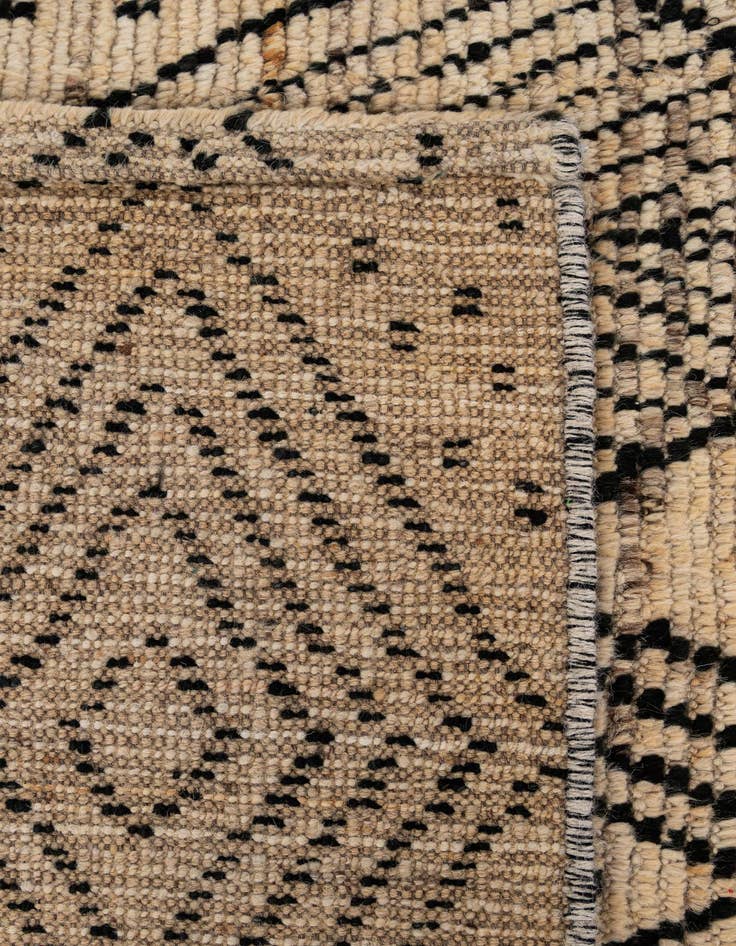 Detail image of  5' 9 x 7' 5  Hand Knotted Moroccan Wool Rug