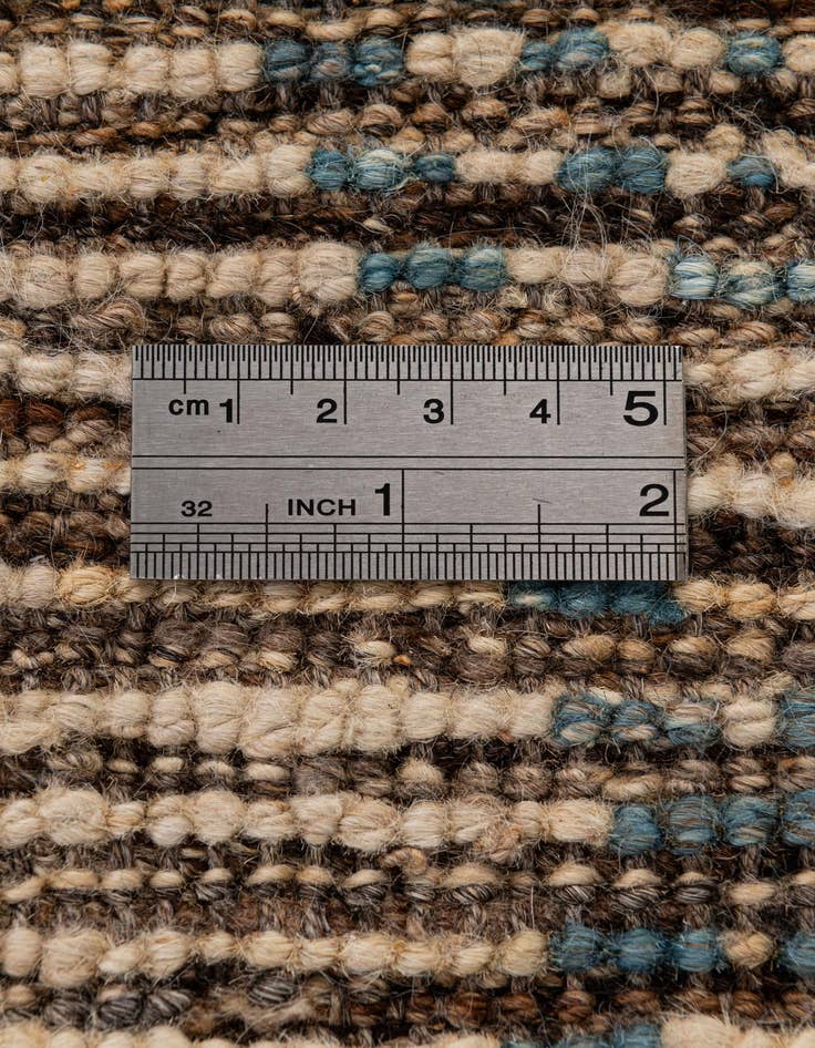 Detail image of  5' 10 x 8' 5  Hand Knotted Moroccan Wool Rug