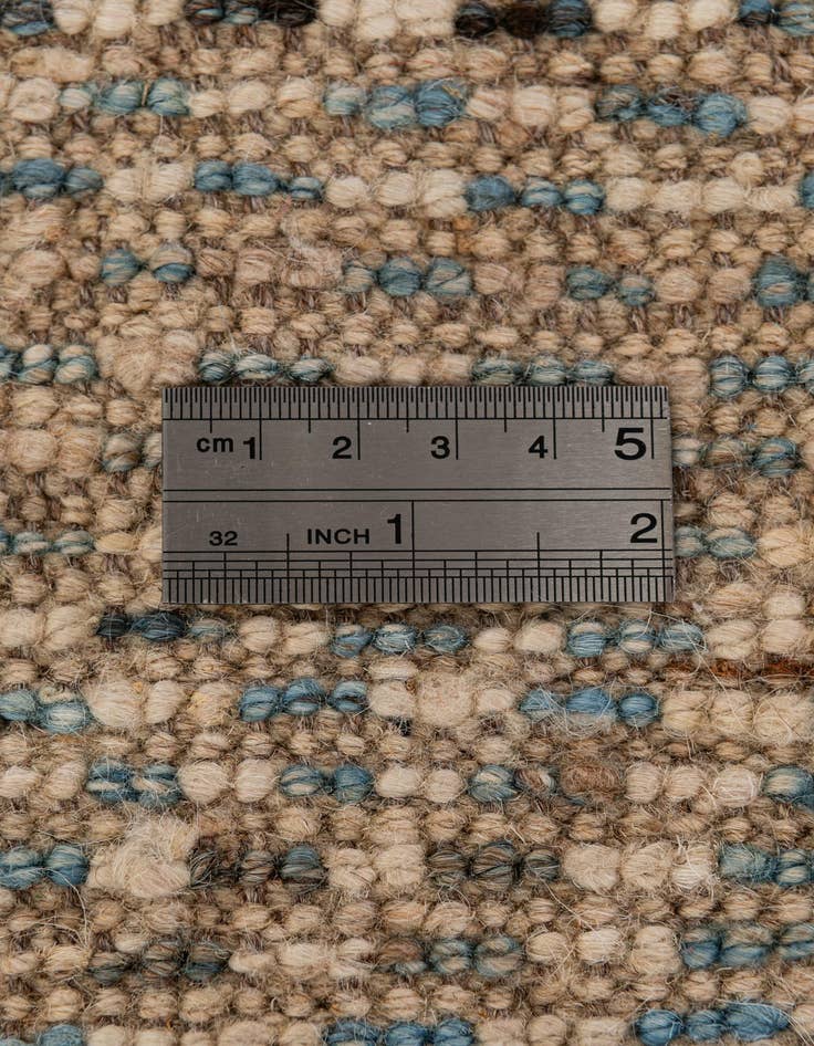 Detail image of  5' 11 x 8' 8  Hand Knotted Moroccan Wool Rug