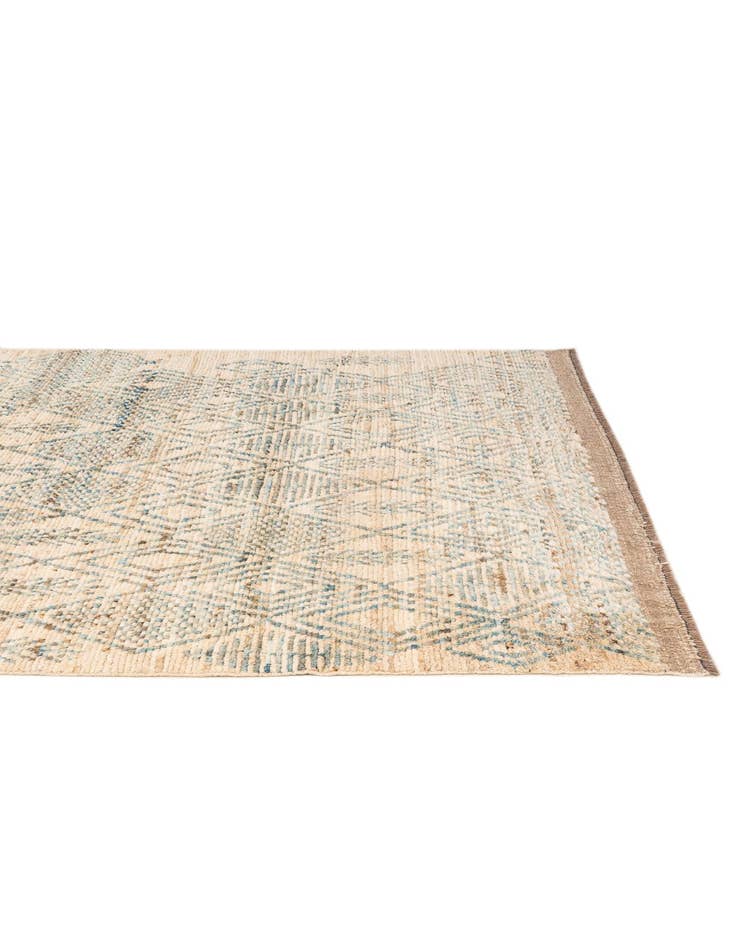 Detail image of  5' 11 x 8' 8  Hand Knotted Moroccan Wool Rug