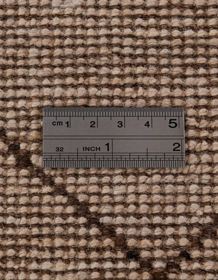 Detail image of  5' 9 x 8' 3  Hand Knotted Moroccan Wool Rug