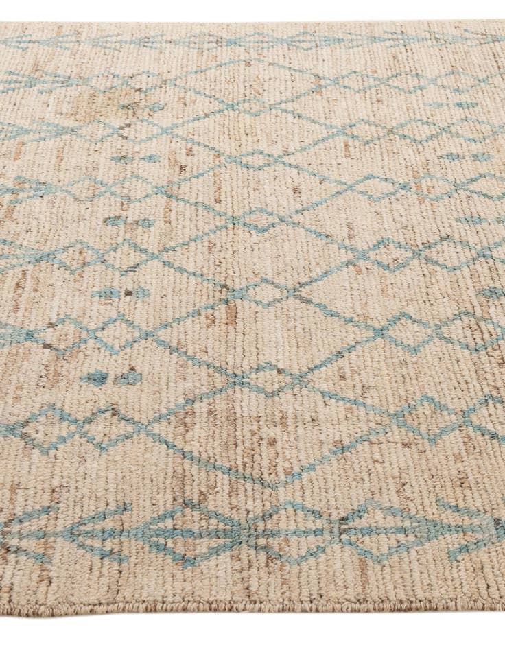 Detail image of  5' 11 x 8' 10  Hand Knotted Moroccan Wool Rug