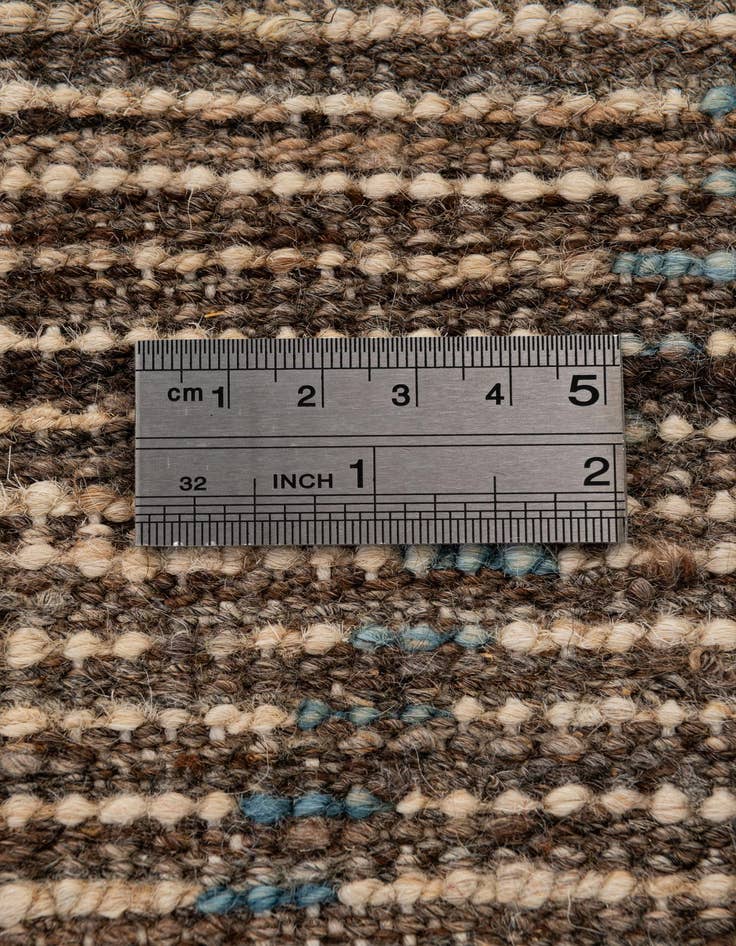 Detail image of  6' 4 x 8' 10  Hand Knotted Moroccan Wool Rug