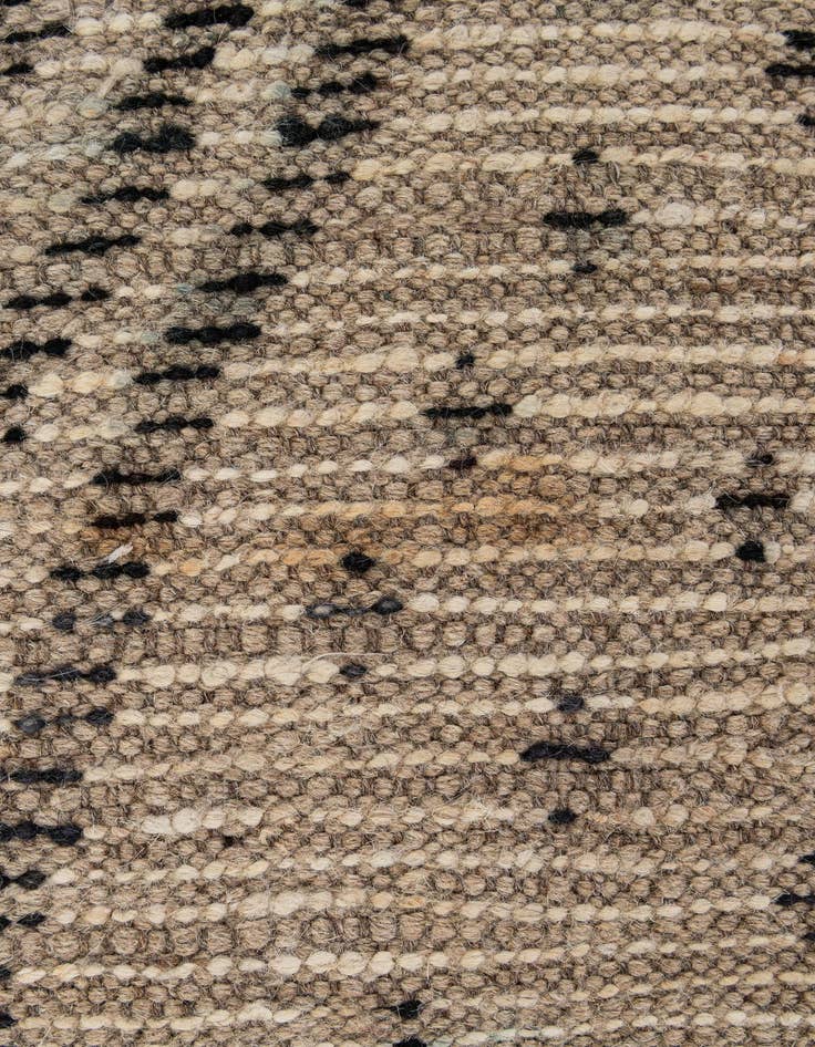 Detail image of  6' 5 x 9' 6  Hand Knotted Moroccan Wool Rug
