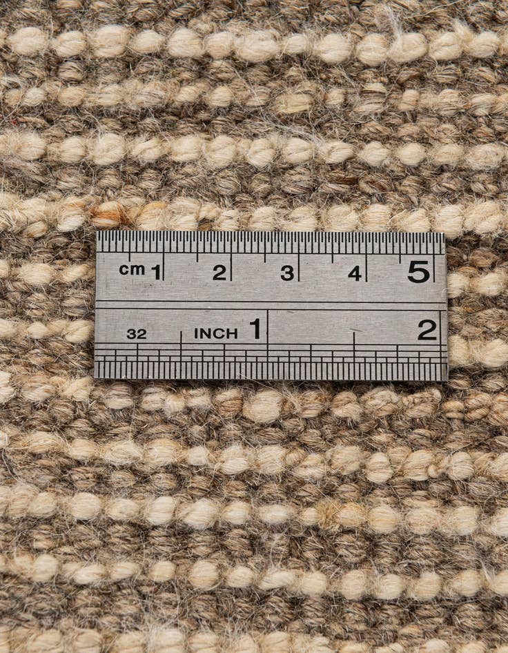 Detail image of  6' 7 x 9' 4  Hand Knotted Moroccan Wool Rug