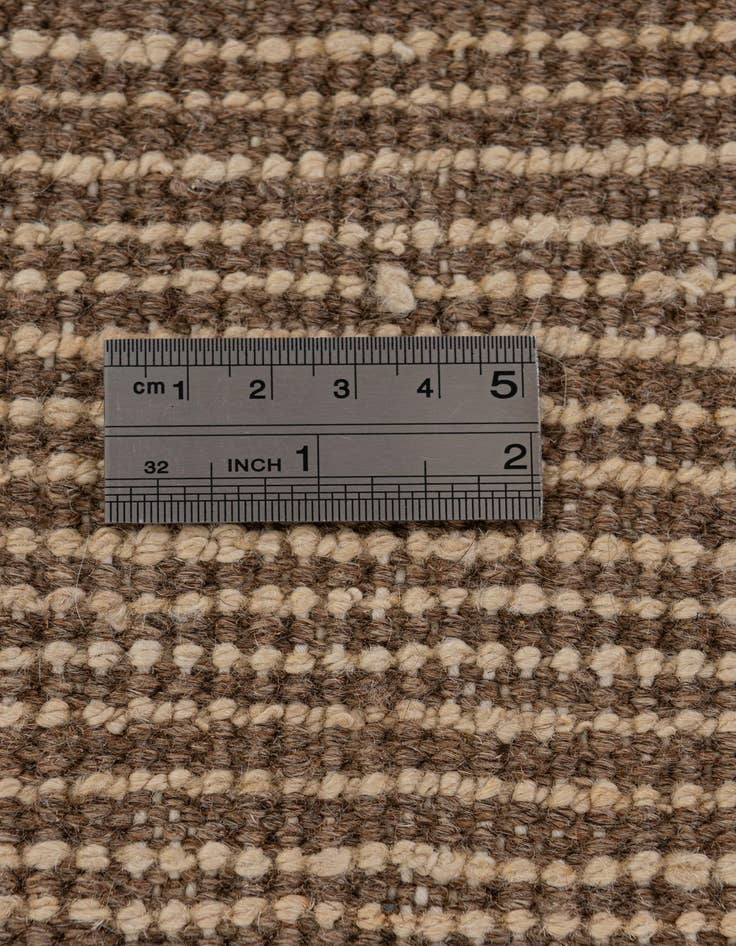 Detail image of  6' 8 x 9' 7  Hand Knotted Moroccan Wool Rug