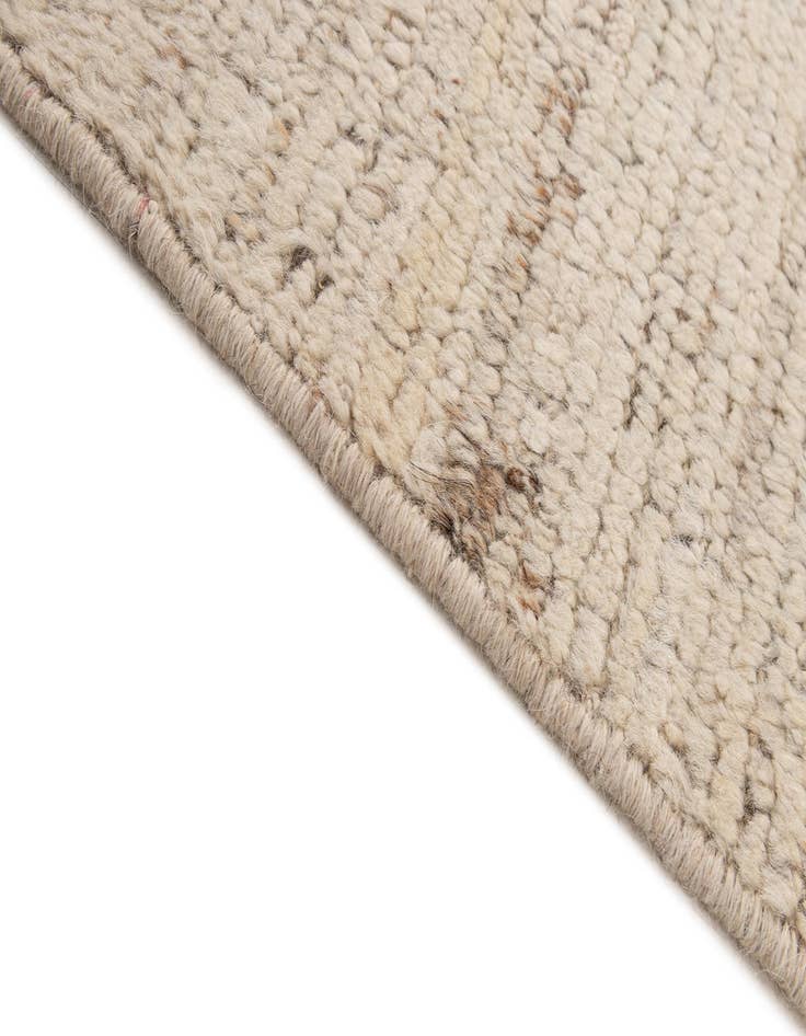 Detail image of  6' 7 x 9' 8  Hand Knotted Moroccan Wool Rug