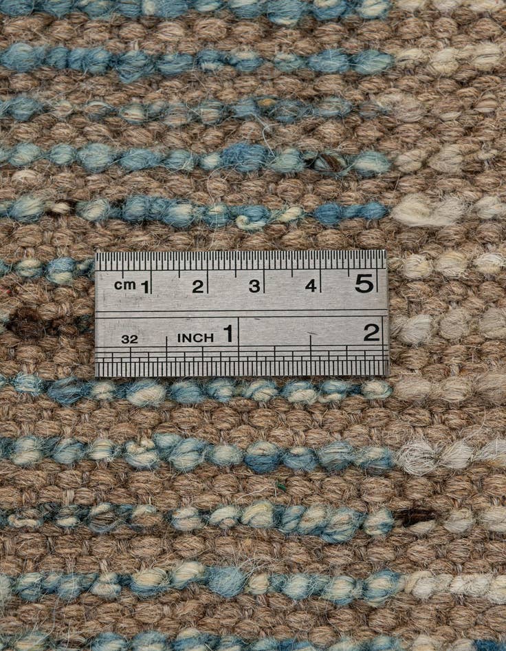 Detail image of  6' 5 x 9' 5  Hand Knotted Moroccan Wool Rug