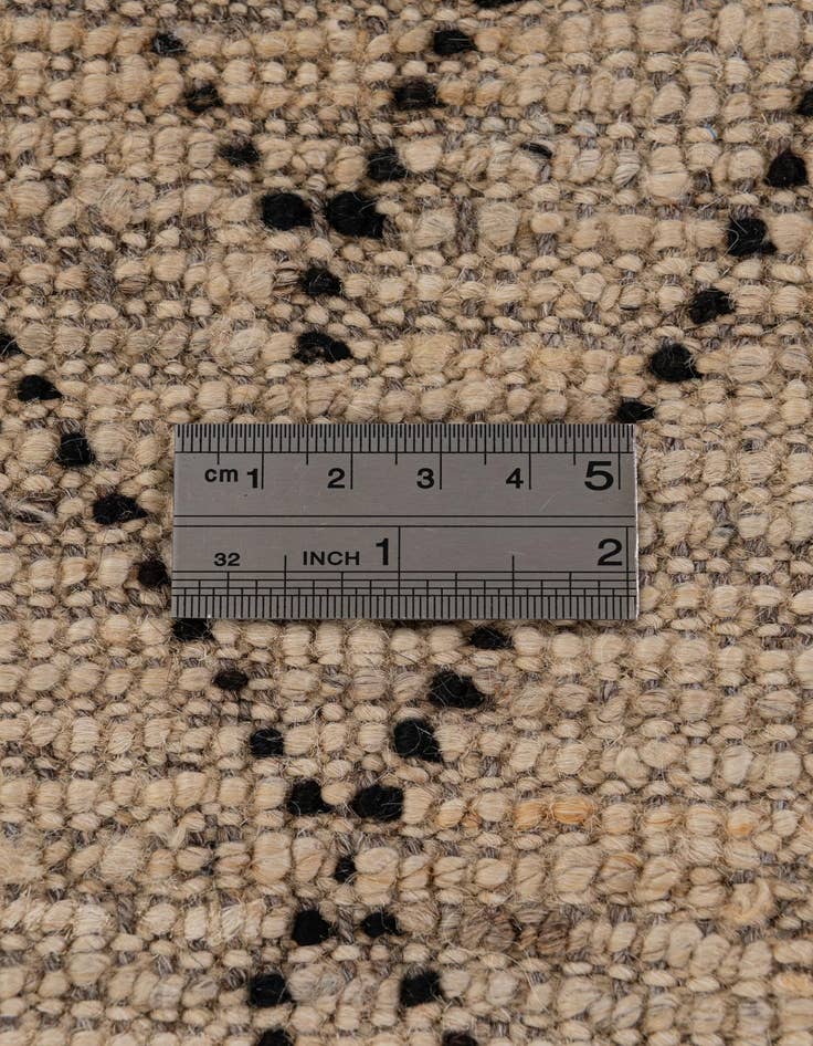 Detail image of  6' 7 x 9' 8  Hand Knotted Moroccan Wool Rug