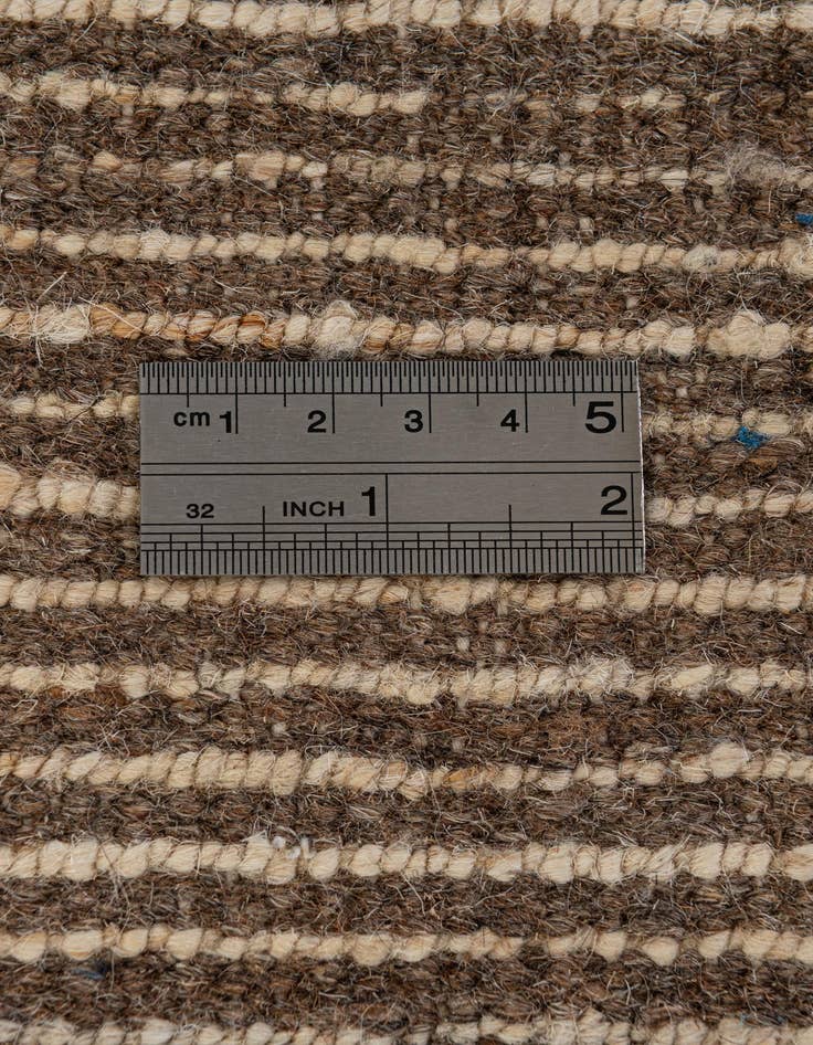 Detail image of  6' 6 x 10' 4  Hand Knotted Moroccan Wool Rug