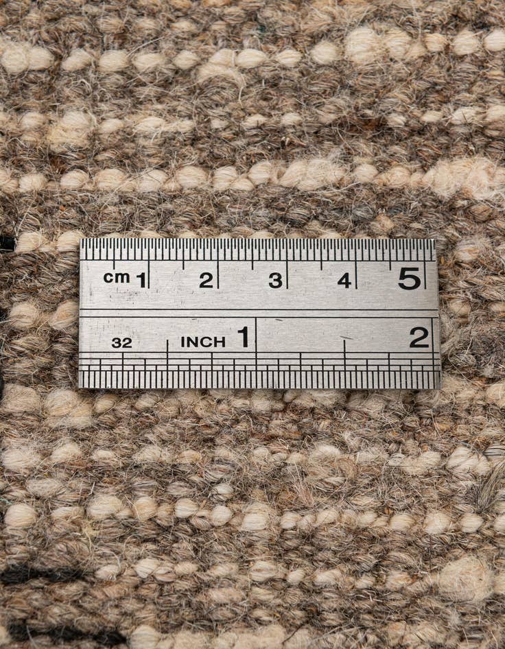 Detail image of  6' 9 x 9' 7  Hand Knotted Moroccan Wool Rug