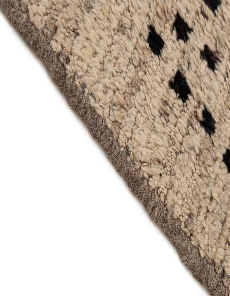 Detail image of  8' 2 x 9' 11  Hand Knotted Moroccan Wool Rug