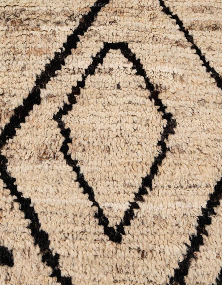 Detail image of  8' 2 x 9' 11  Hand Knotted Moroccan Wool Rug