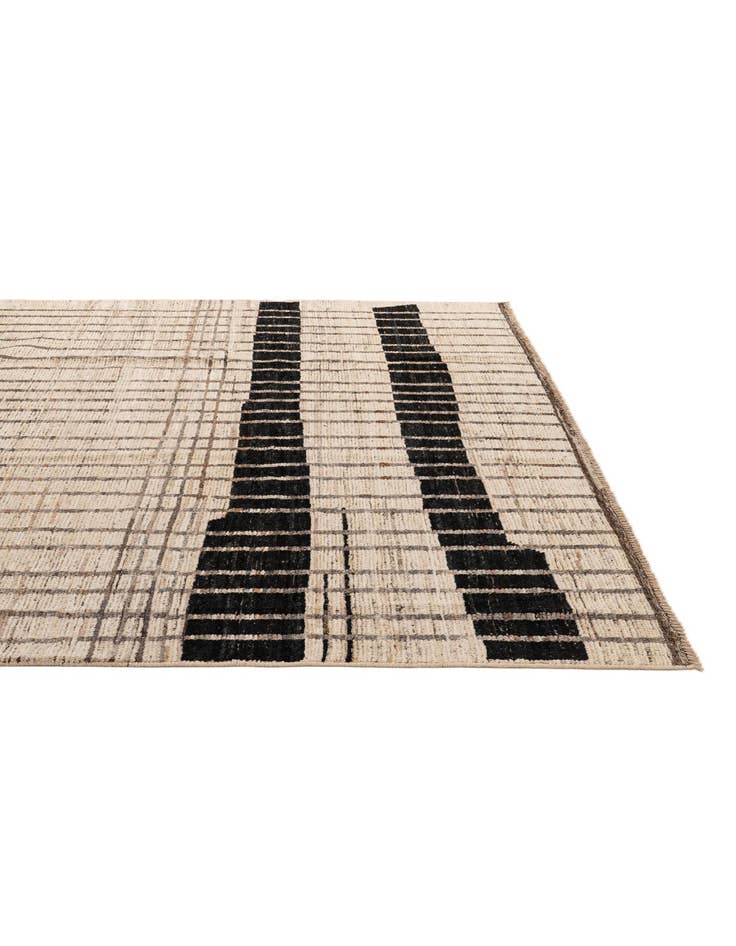 Detail image of  8' 3 x 9' 10  Hand Knotted Moroccan Wool Rug