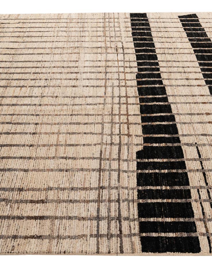 Detail image of  8' 3 x 9' 10  Hand Knotted Moroccan Wool Rug