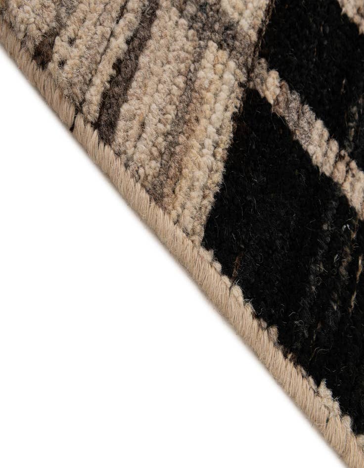 Detail image of  8' 3 x 9' 10  Hand Knotted Moroccan Wool Rug