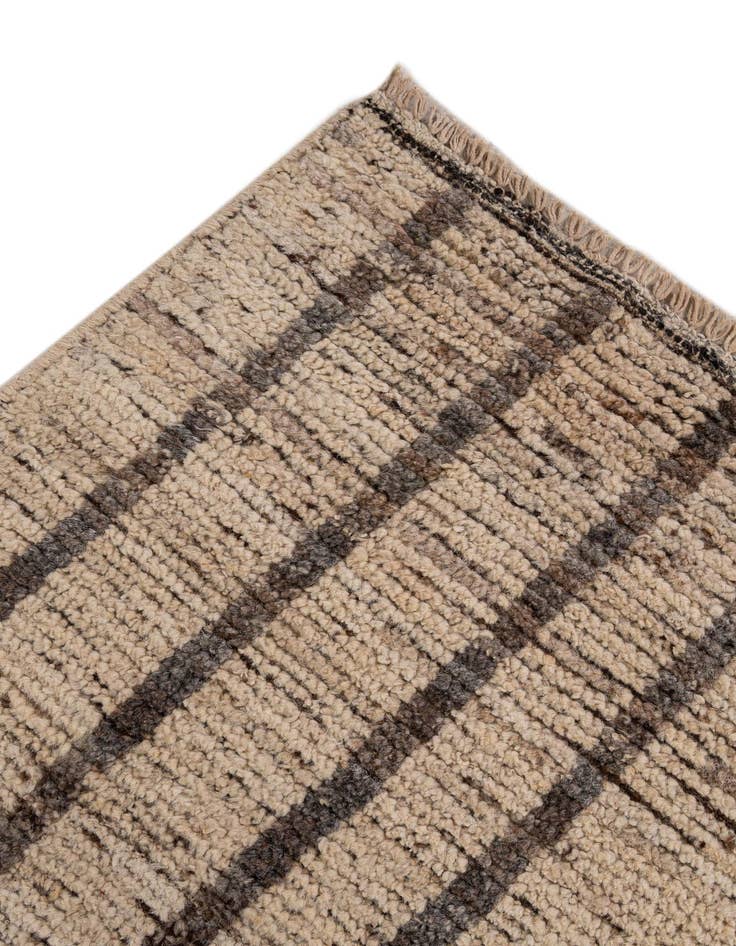 Detail image of  8' 3 x 9' 10  Hand Knotted Moroccan Wool Rug