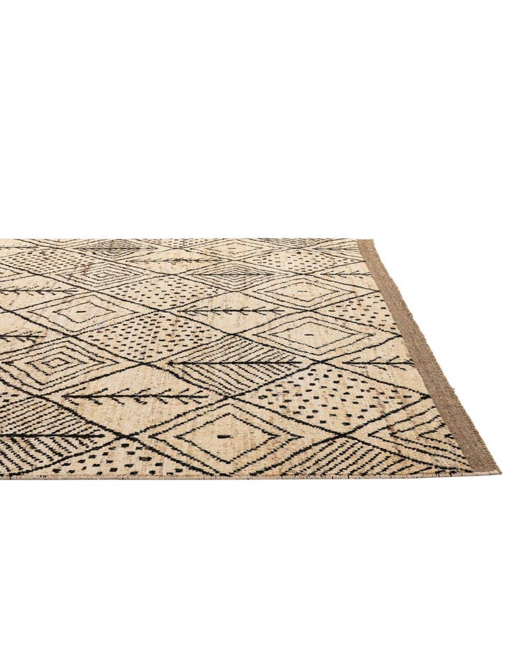 Detail image of  8' 3 x 9' 9  Hand Knotted Moroccan Wool Rug