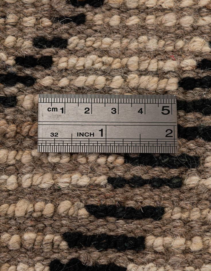 Detail image of  8' 6 x 9' 11  Hand Knotted Moroccan Wool Rug