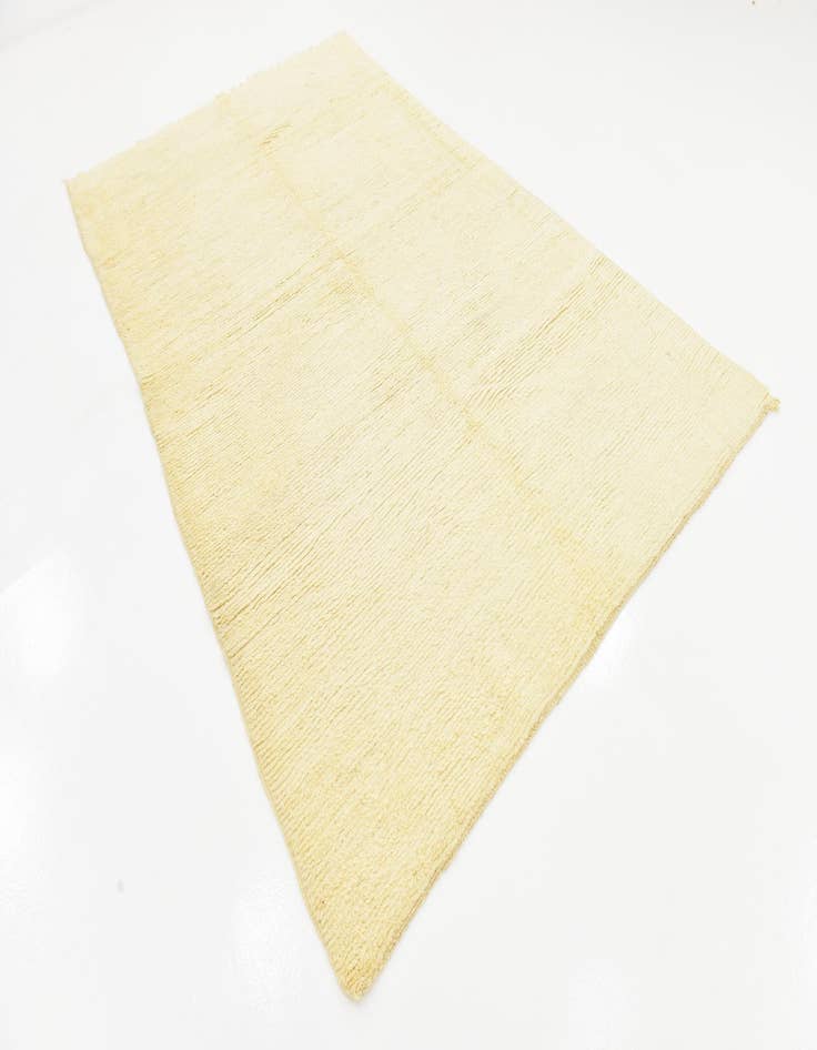 Detail image of  6' 2 x 9' 8  Hand Knotted Moroccan Wool Rug