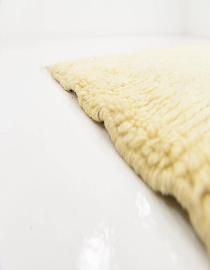 Detail image of  6' 2 x 9' 8  Hand Knotted Moroccan Wool Rug