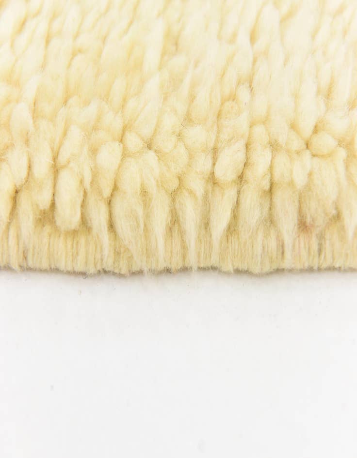 Detail image of  6' 2 x 9' 8  Hand Knotted Moroccan Wool Rug