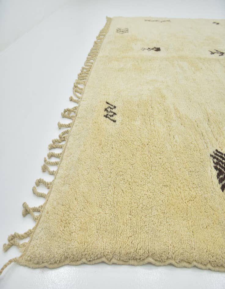 Detail image of  10' x 12' 4  Hand Knotted Moroccan Wool Rug