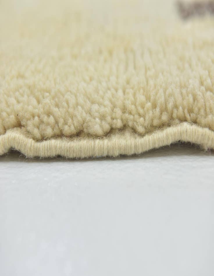 Detail image of  10' x 12' 4  Hand Knotted Moroccan Wool Rug