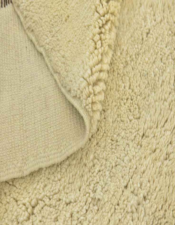 Detail image of  10' x 12' 4  Hand Knotted Moroccan Wool Rug