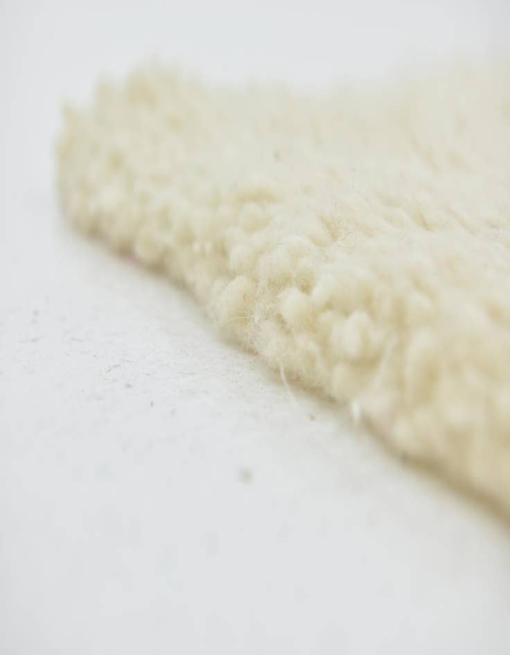 Detail image of  3' 9 x 5' 8  Hand Knotted Moroccan Wool Rug