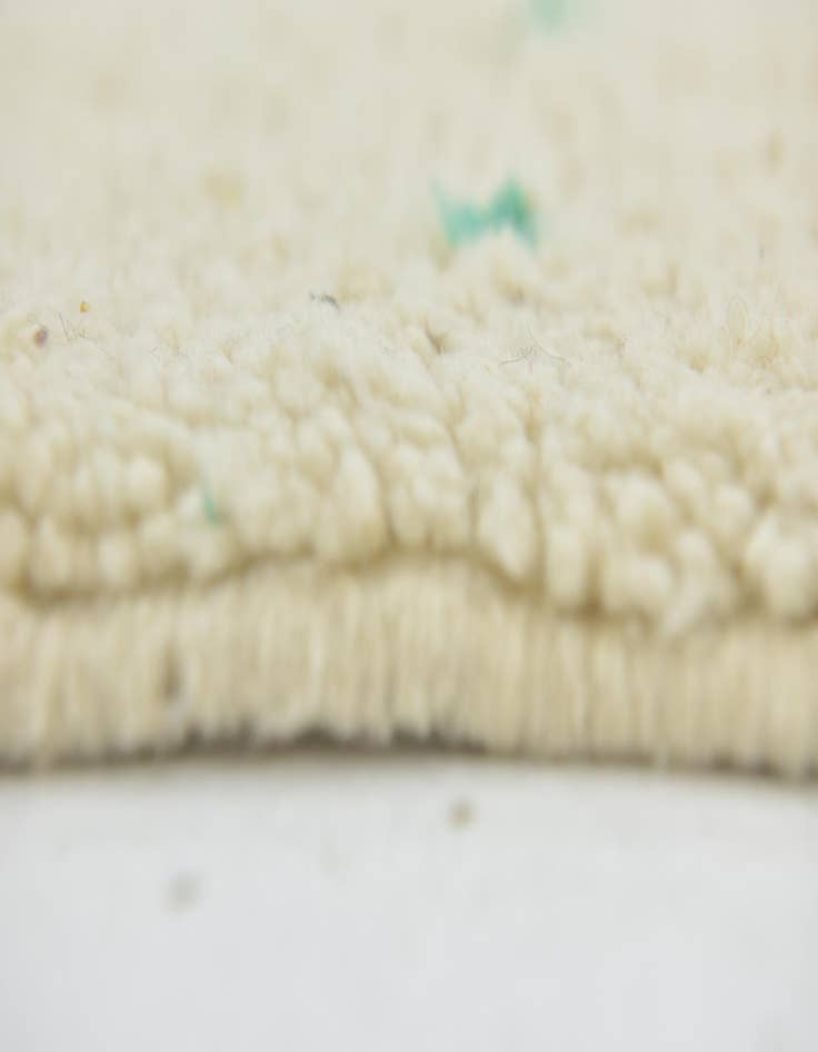 Detail image of  3' 8 x 6' 7  Hand Knotted Moroccan Wool Rug