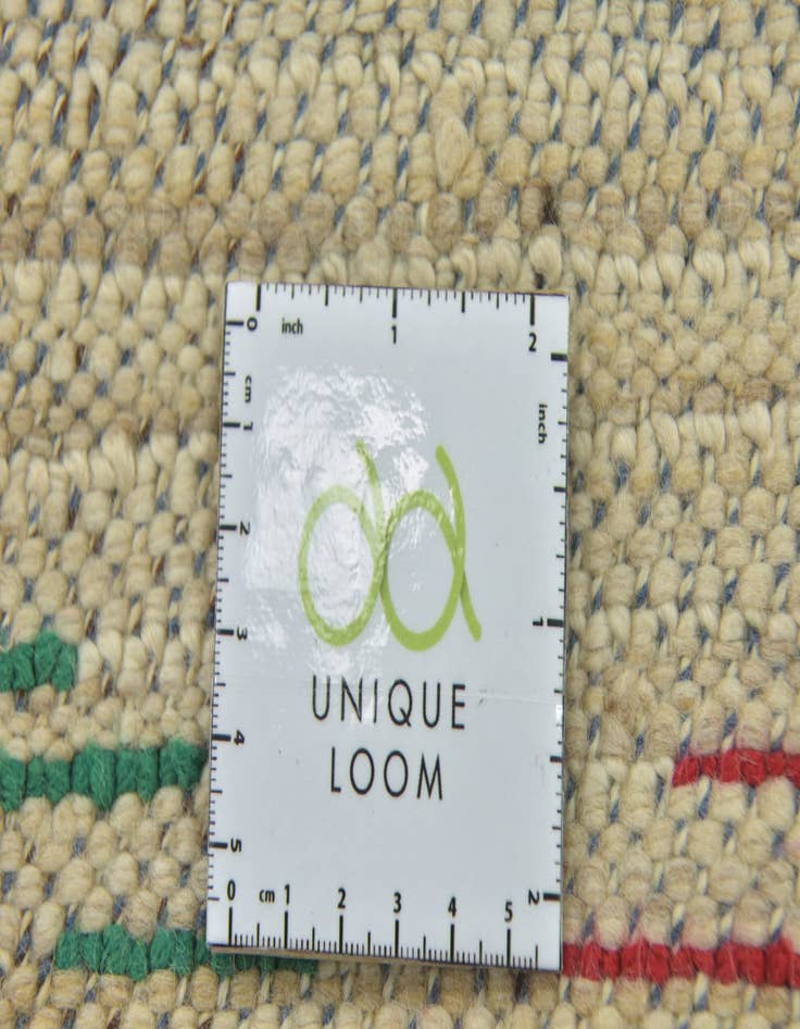 Detail image of  4' 4 x 5' 9  Hand Knotted Moroccan Wool Rug