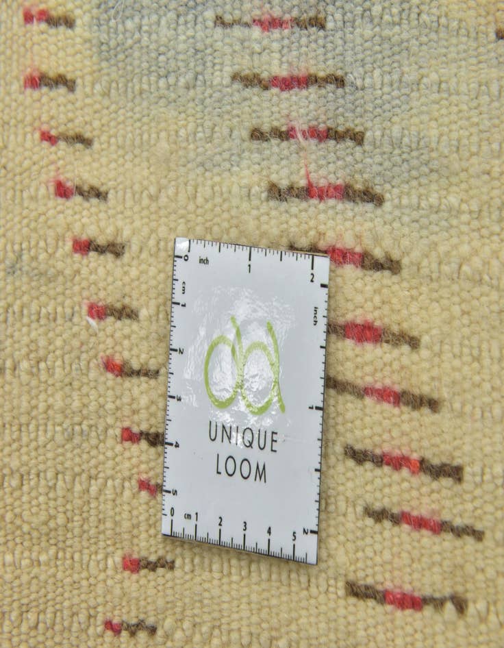 Detail image of  4' 5 x 6'  Hand Knotted Moroccan Wool Rug