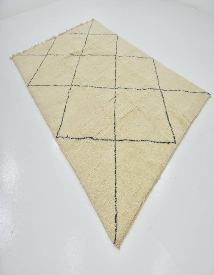 Detail image of  7' x 10' 2  Hand Knotted Moroccan Wool Rug