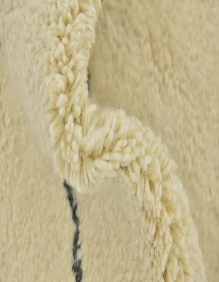 Detail image of  7' x 10' 2  Hand Knotted Moroccan Wool Rug