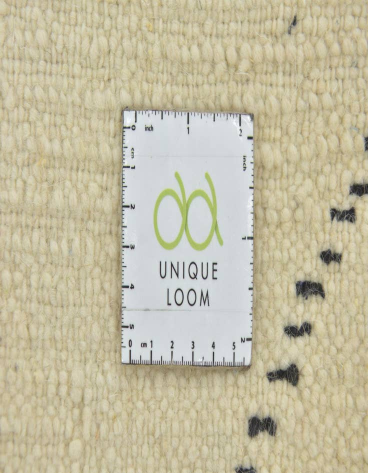 Detail image of  5' 3 x 8'  Hand Knotted Moroccan Wool Rug